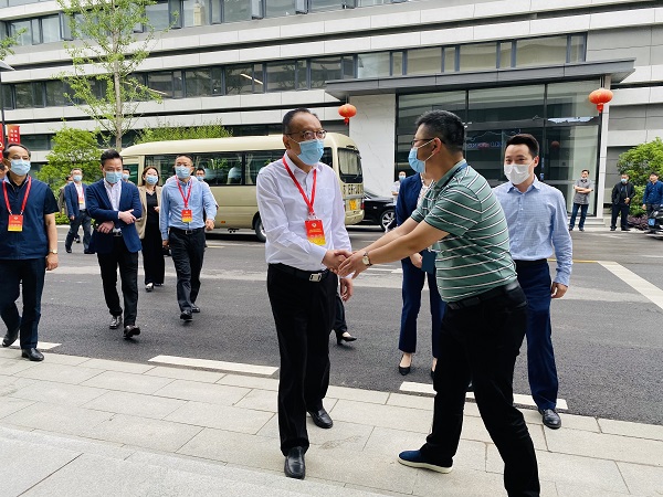 吴中区政协、吴中资规局等领导莅临我司参观指导